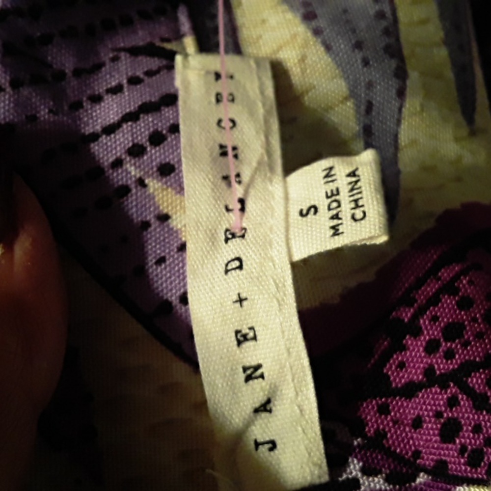 NWOT Small Jane + Delancey Purple floral Gorgeous Night/leisure Outfit - Picture 11 of 12
